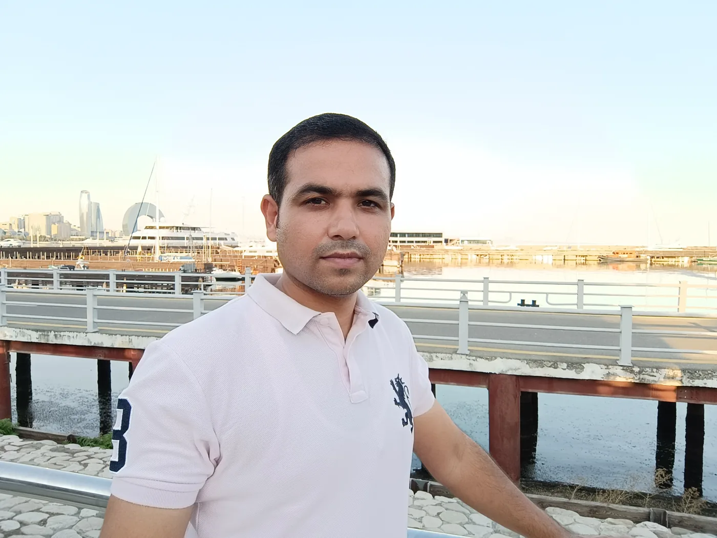 Abhishek Punia in Baku, Azerbaijan