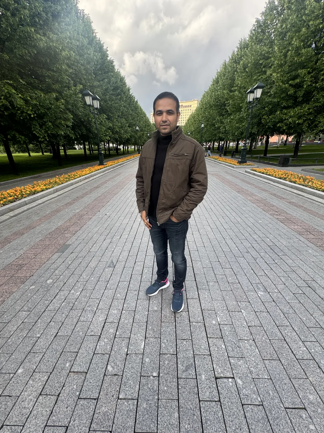 Abhishek Punia in Moscow