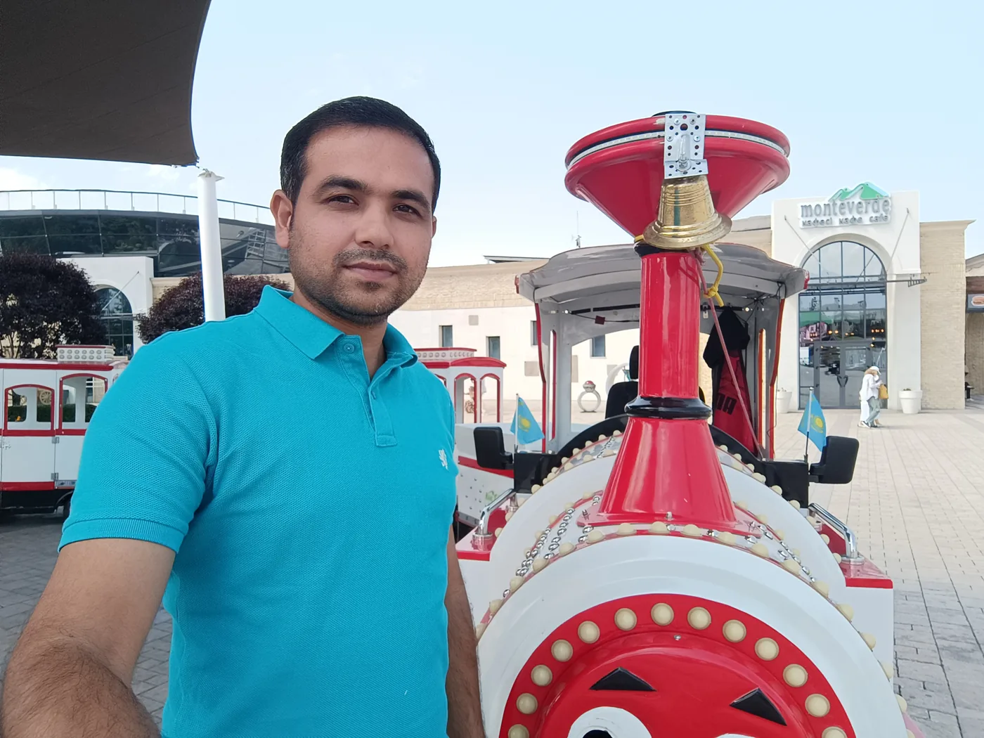 Abhishek Punia at a park